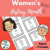 Women's History Month Activities Print Graphic Organizers 