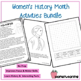 Women's History Month Activities Bundle