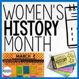 Women's History Month Activities, Lessons, Calendar, Women