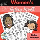 Women's History Month Activities Printables Graphic Organi
