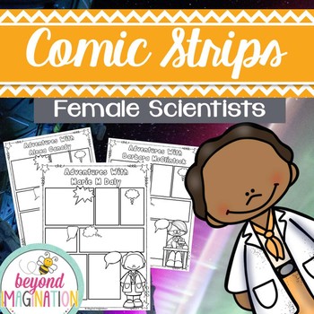 Preview of Women's History Month Activities Women Scientists Graphic Organizers