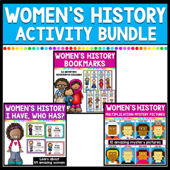 Preview of Women's History Month Activity Bundle (#2)