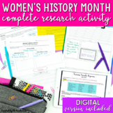 Women’s History Month Research Activity and Essay DIGITAL 