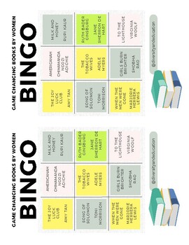 Preview of Women's History Month BINGO - Authors
