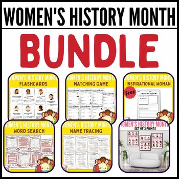 Preview of Women’s History Month BUNDLE