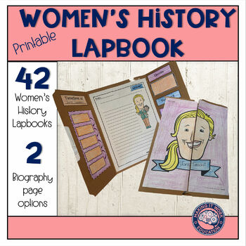 Preview of Women's History Month | Biographies | Lapbooks