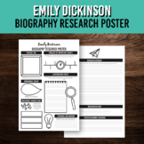 Women's History Month Biography Research Poster for Emily 