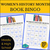 Women's History Month Book Bingo for Middle and High Schoo