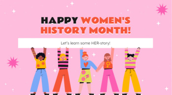 Preview of Women's History Month Book Room - Science