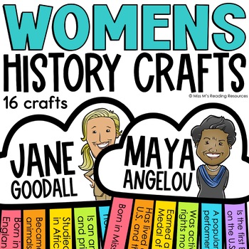 Preview of Women's History Month Bulletin Board Activities | Women's History Month Craft