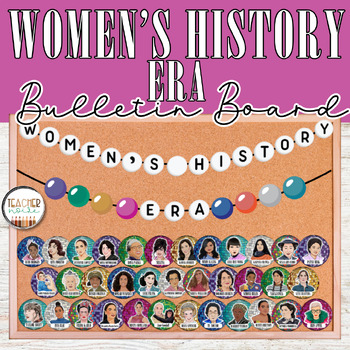 Preview of Women's History Month | Bulletin Board, Door Decor, Swiftie Era, Famous Women