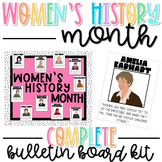 Women's History Month Bulletin Board - March Bulletin Board Kit