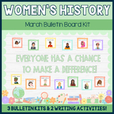 Women's History Month Bulletin Board | March | Writing Act