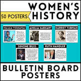 Women's History Month Bulletin Board Posters