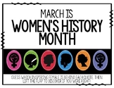 Women's History Month Bulletin Board Quotes Display