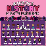 Women's History Month Bulletin Board - SEL - Interactive