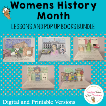 Preview of Women's History Month Project Bundle