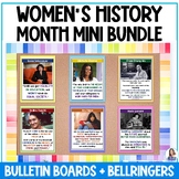 Women's History Month Bundle - Interactive Bulletin Boards