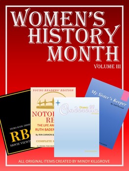 Preview of Women's History Month Bundle: Volume Three