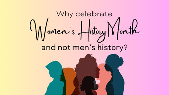 Preview of Women's History Month Class Discussion