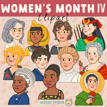 Preview of Women's History Month Clipart IV