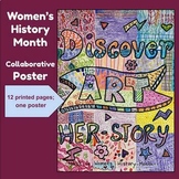 Women's History Month Collaborative Poster: Celebrate Art 