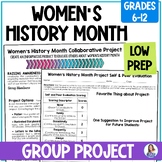 Women's History Month Collaborative Research Project