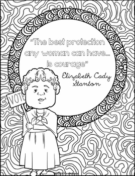 Women's History Month Coloring Pages | 24 Fun, Creative Designs by Ford