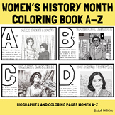 Women's History Month Coloring Pages Printables
