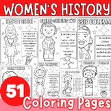 Women's History Month Posters | Coloring Pages | Bulletin 