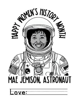 Preview of Women's History Month Coloring Pages or Gifts