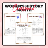 Women's History Month Crossword Puzzles | Women's History 