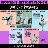 Women's History Month | Dancer Posters | Dance Bulletin Board