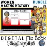 Women Making History Digital Biography Template Pack