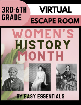 Preview of Women's History Month Digital Escape Room