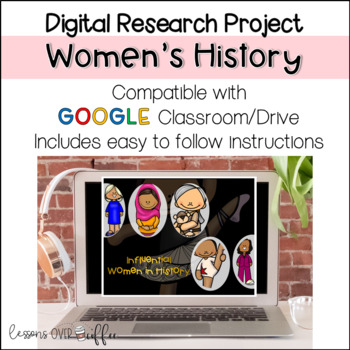 Preview of Women's History Month Digital Research Project