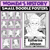 Women's History Month Doodle Coloring Pages
