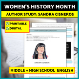 Women's History Month: Female Authors Study: Sandra Cisner