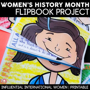 Preview of Women's History Month Flipbook Project