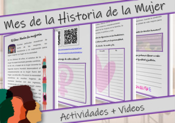 Women's History Month, For All Ages, English + Spanish