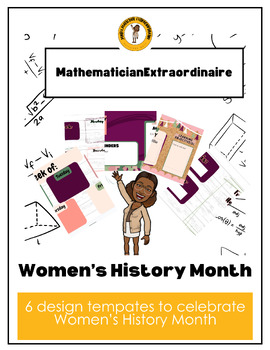 Preview of Women's History Month Google Slide/PowerPoint Templates