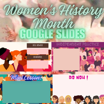 Preview of Women's History Month Google Slides Template