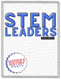 Women's History Month Grades 4-12 STEM Word Search Puzzles