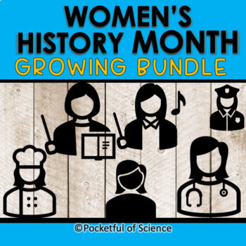 Preview of Women's History Month Growing Bundle