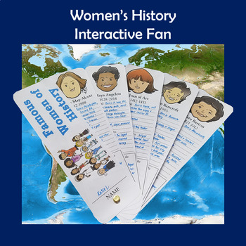 Preview of Women's History Month Interactive Fan