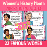 Women's History Month & International Women's Day Posters 