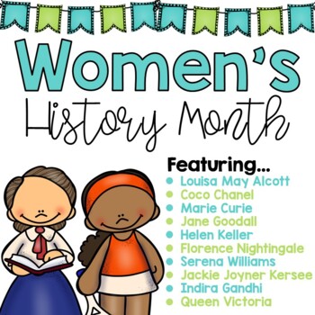 Preview of Women's History Month, Louisa May Alcott, Helen Keller and more