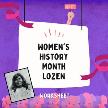 Preview of Women's History Month - Lozen: Chiricahua Apache Warrior & Visionary (Worksheet)