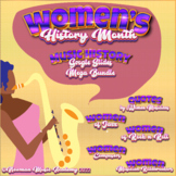 Women's History Month *MUSIC HISTORY MEGA BUNDLE*: 4 Googl