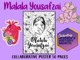 Women's History Month. Malala Yousafzai collaborative post